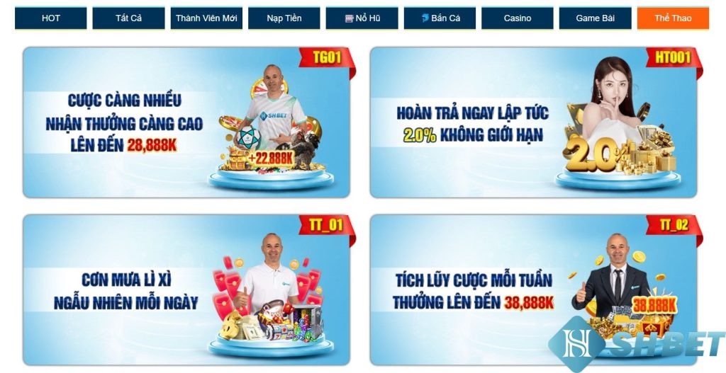 Shbet - Nhà Cái Giải Trí Ưu Đãi Siêu Khủng, Tỷ Lệ Trúng Lớn 100%