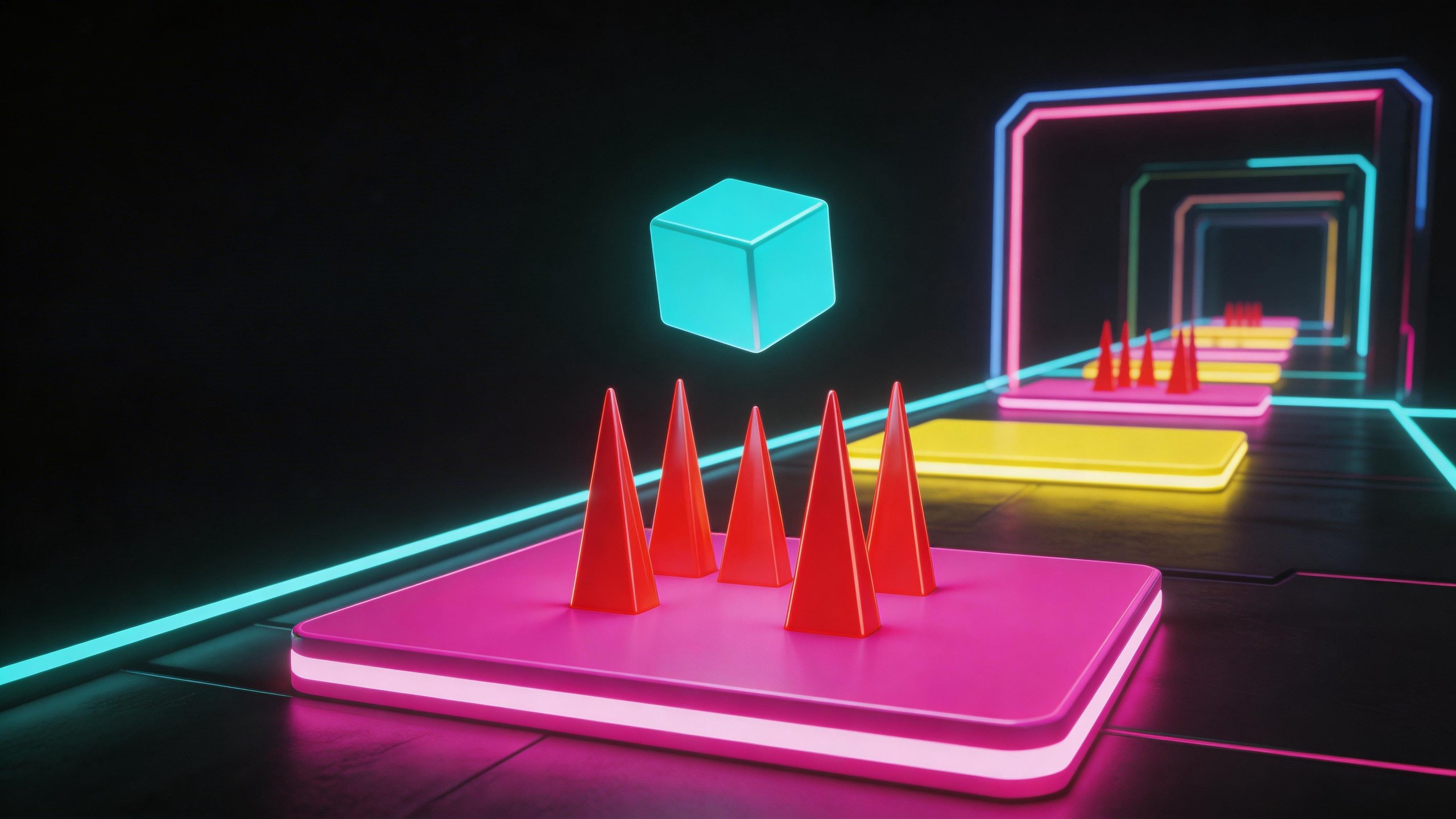 Geometry Lite gameplay